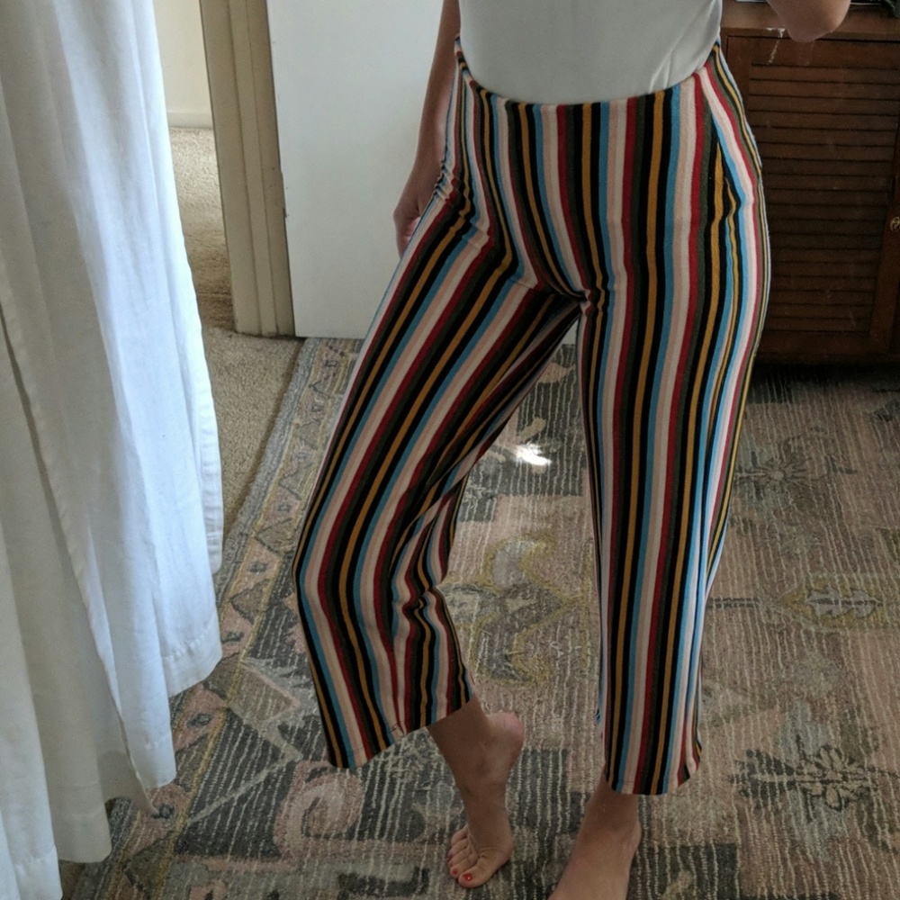 ‼️ LAST CHANCE ‼️ Striped silence and noise pants